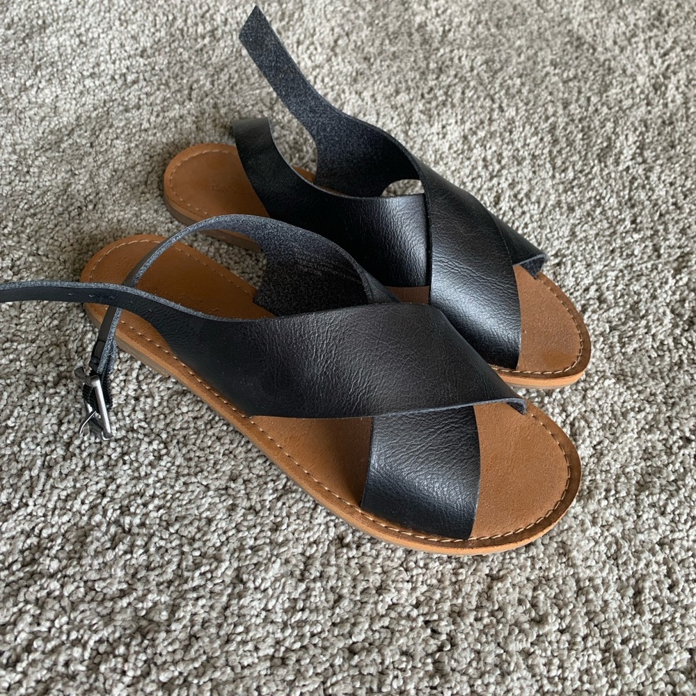 Black sandals
